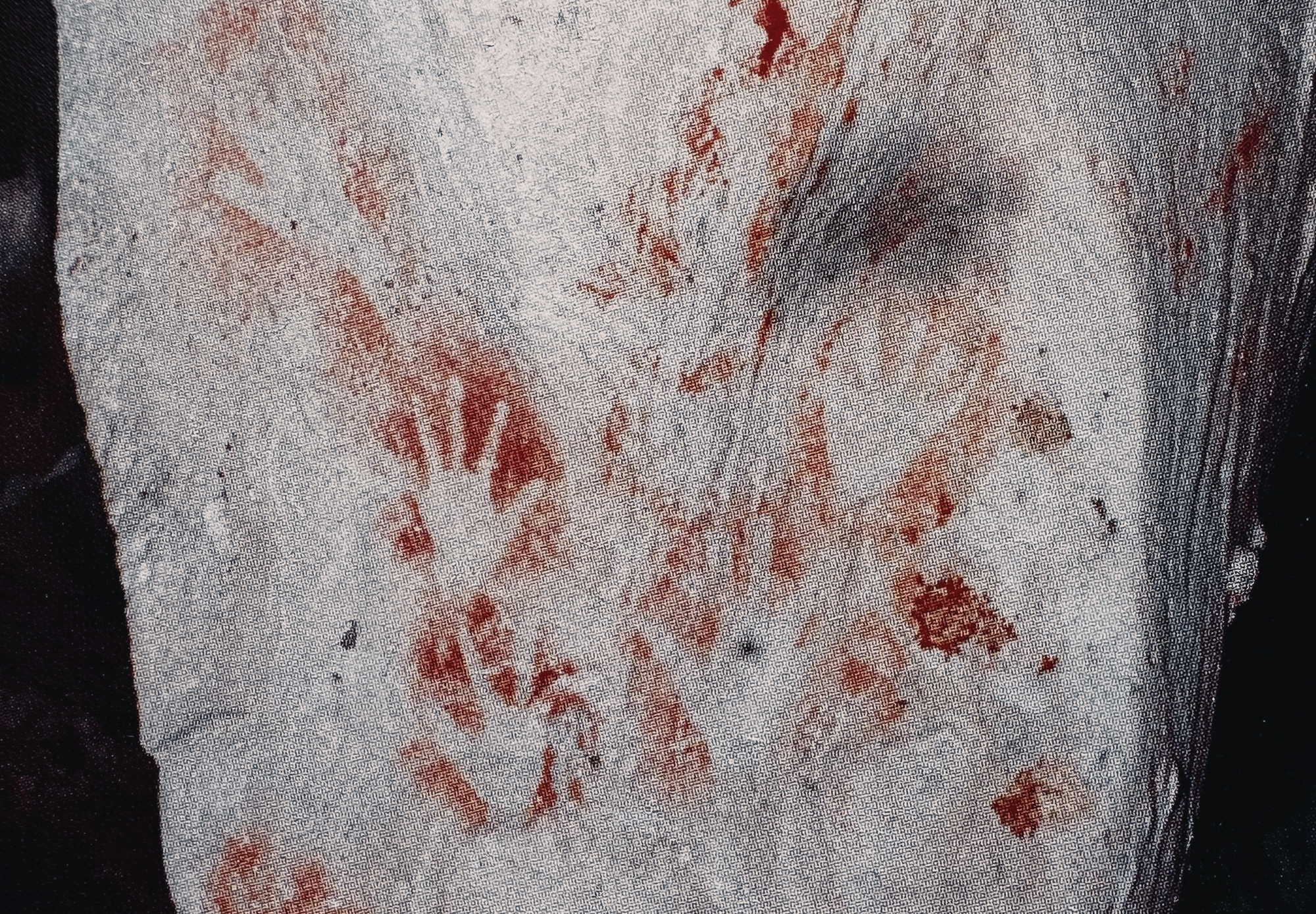 Gua Ham Marang Mountains Borneo Indonesia Hands Handprints Hand Prints Motif Rock Art Archaeology