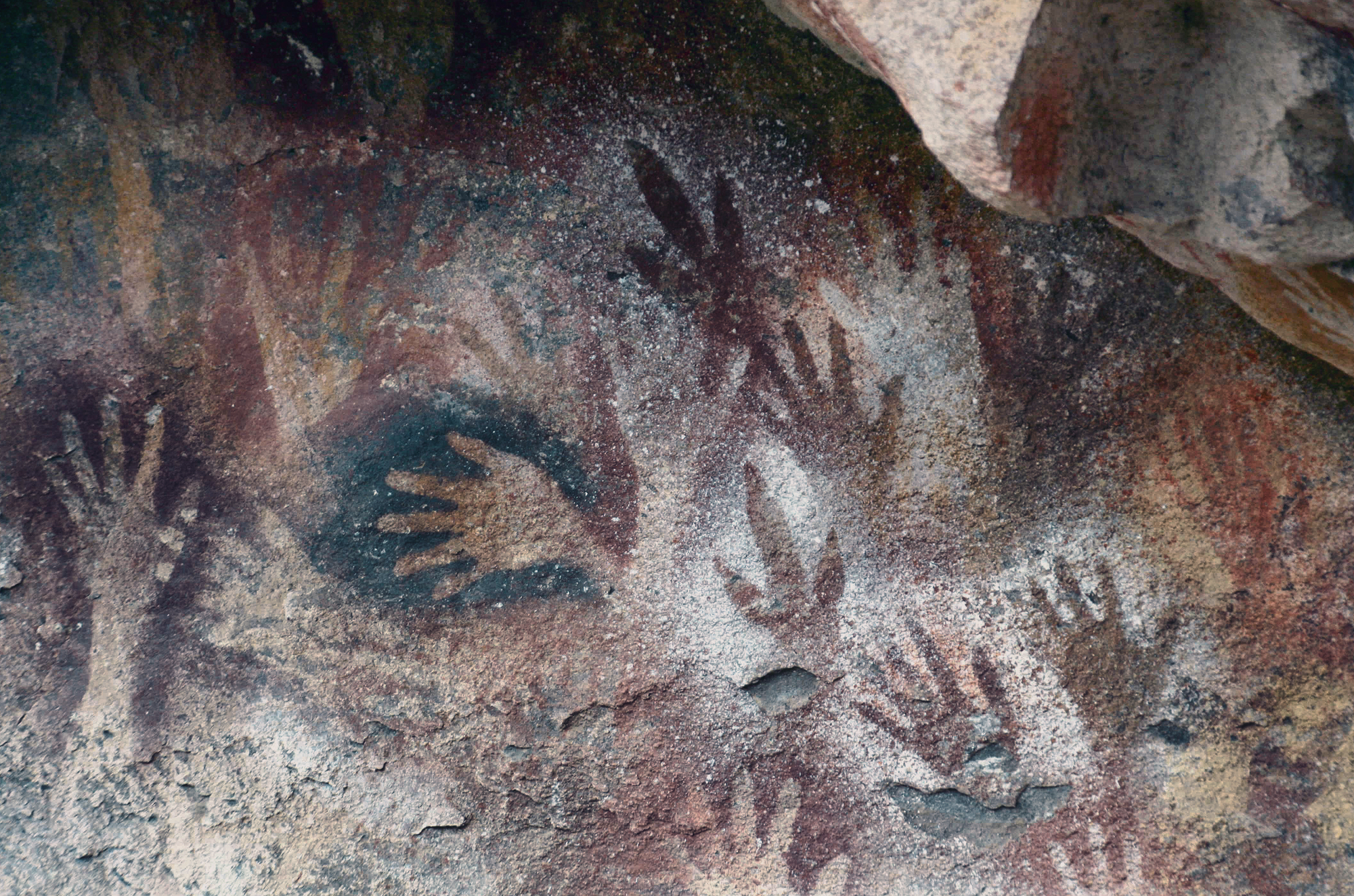 Cuevas de las Manos Cave of the Hands Handprints Hand Prints Motif Rock Art Argentina Archaeology