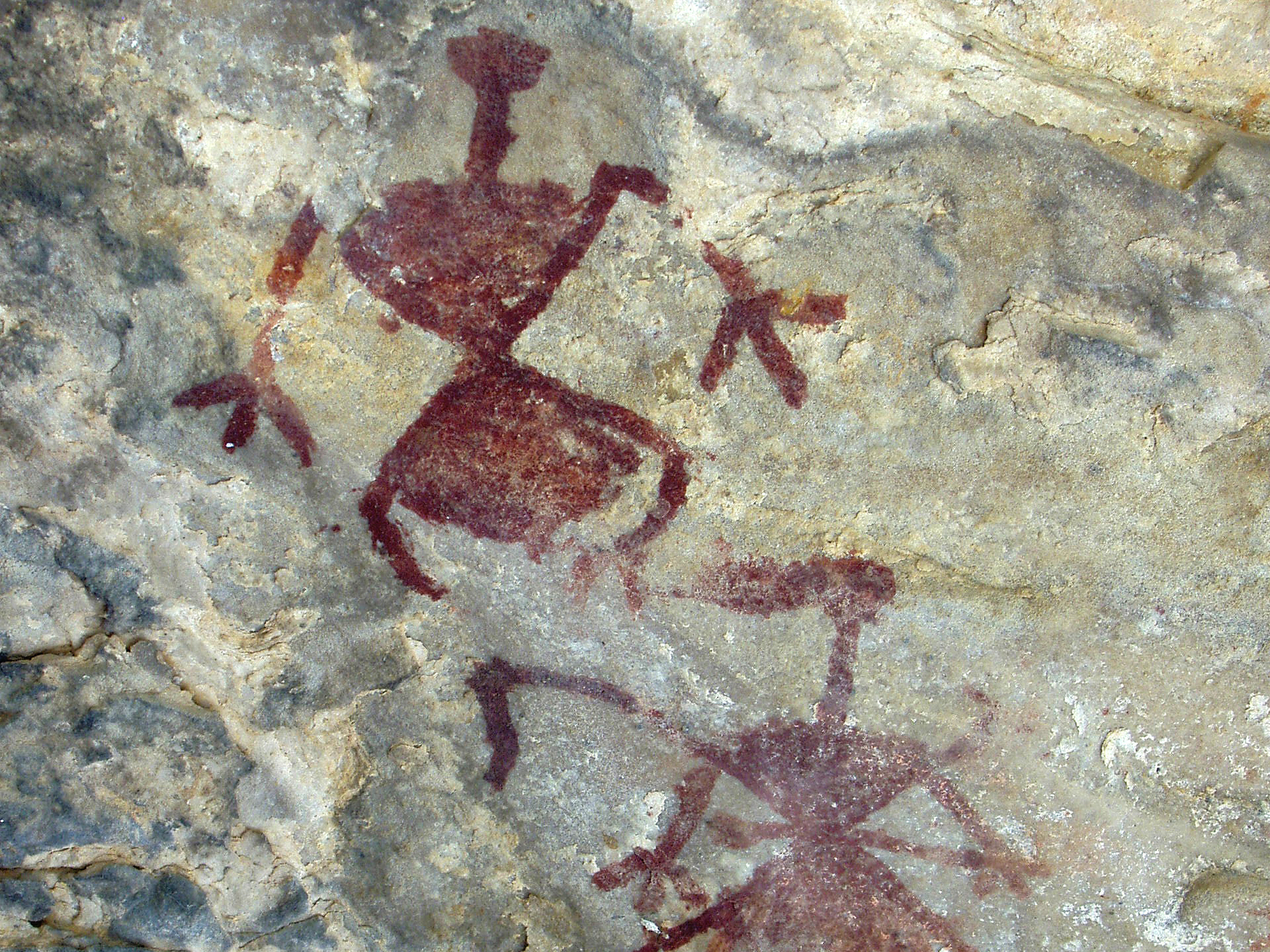 India Rock Art Cave Paintings Chaturbhujnath Nala Bradshaw Foundation