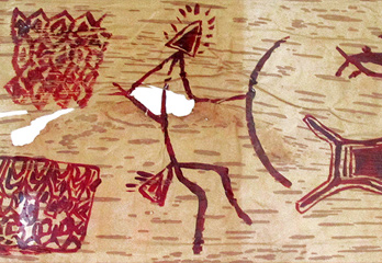 India Rock Art Paintings Contemporary Art