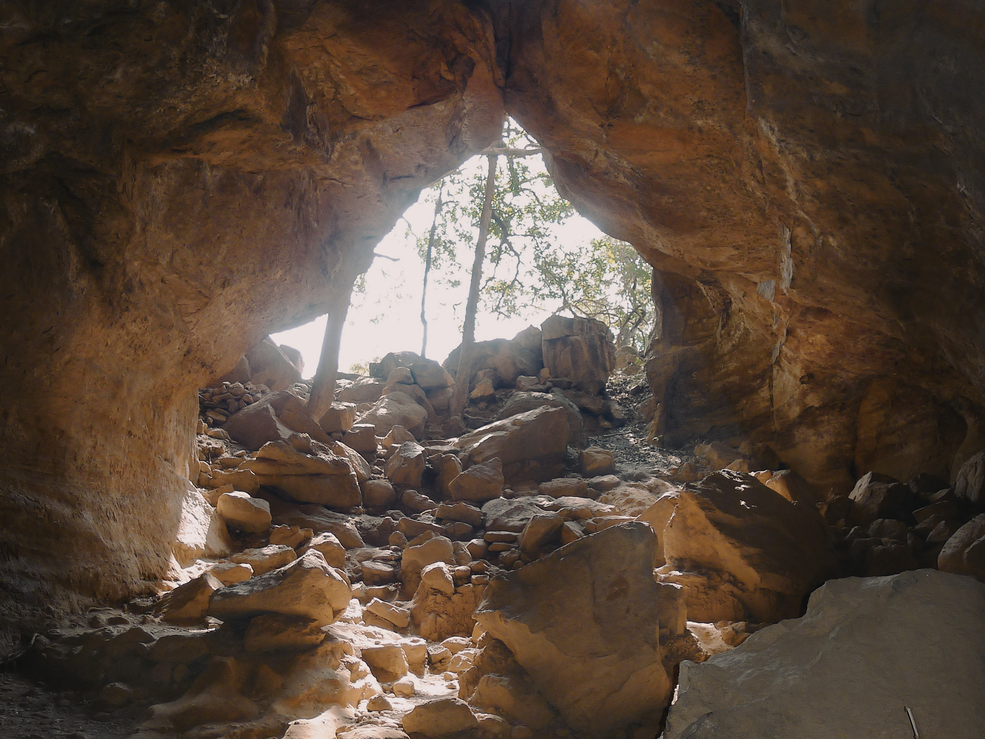 India Prehistoric Rock Art Paintings Pachmarhi Hills