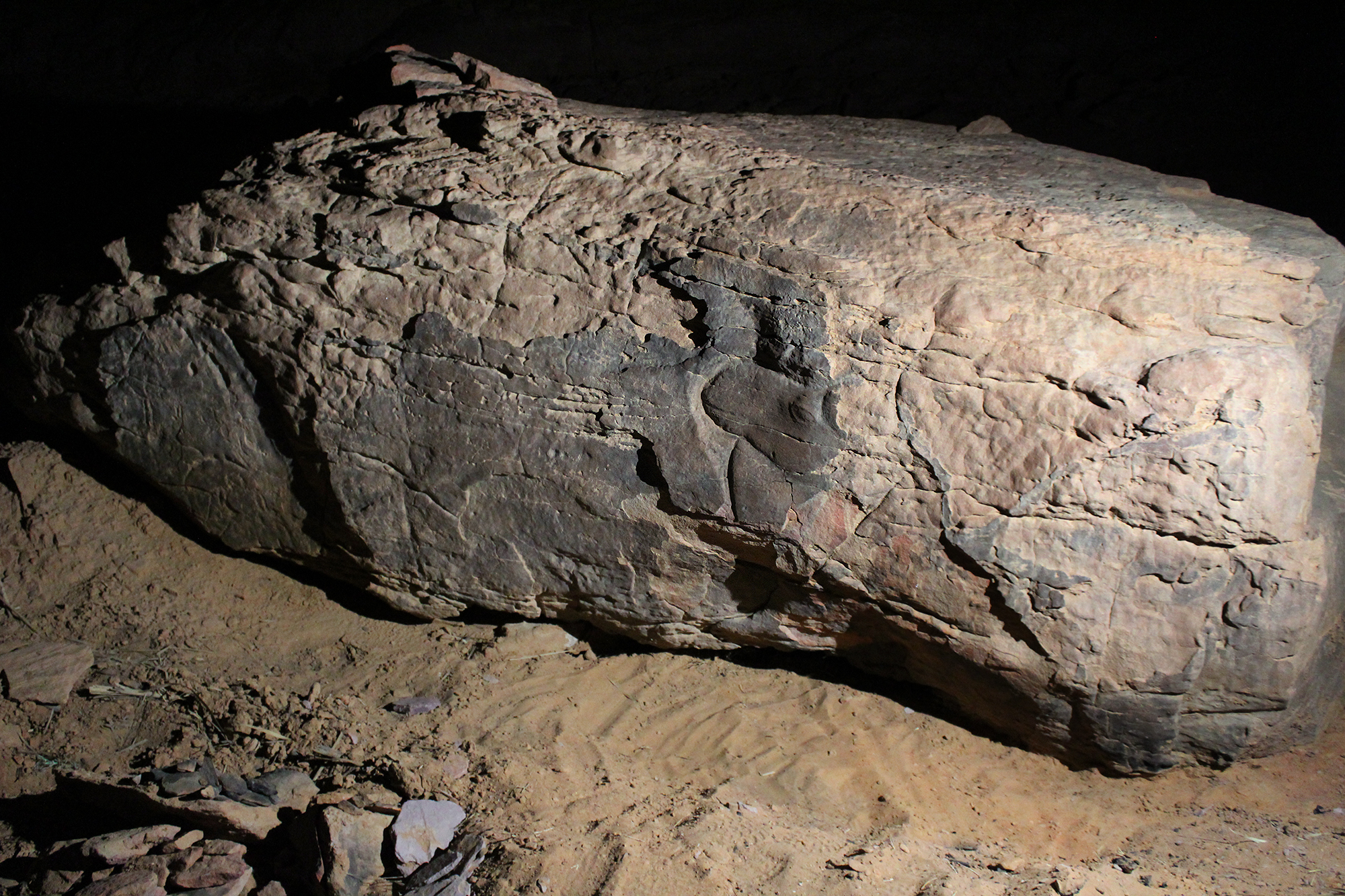 Rock Art Saudi Arabia Camel Equids Site Animal Reliefs Jawf Province Sakâkâ Nabataean