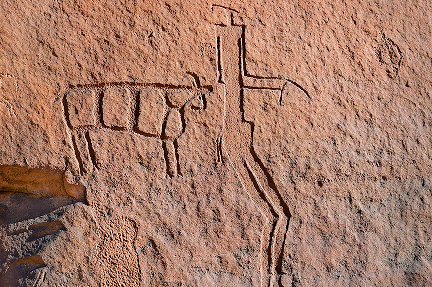 Prehistoric Art Nomadic History Development Rock Art Saudi Arabia Dr Majeed Khan Bradshaw Foundation