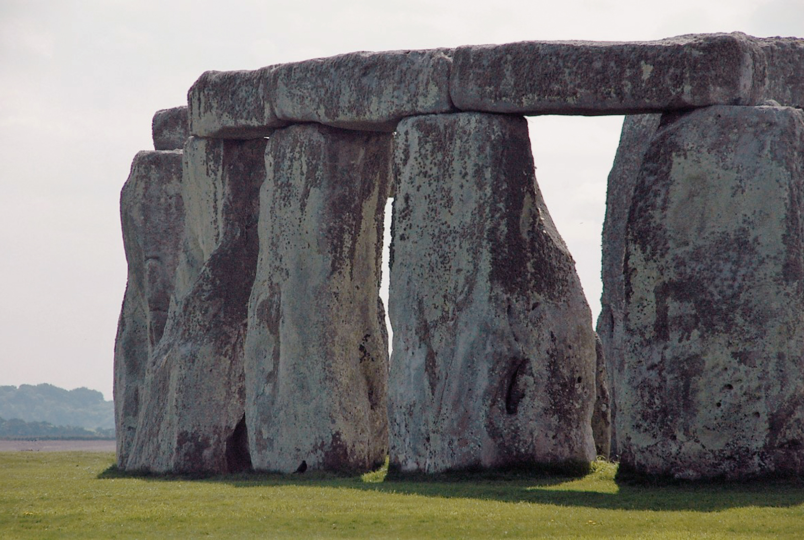 The huge megalths that make up Stonehenge were moved by human effort