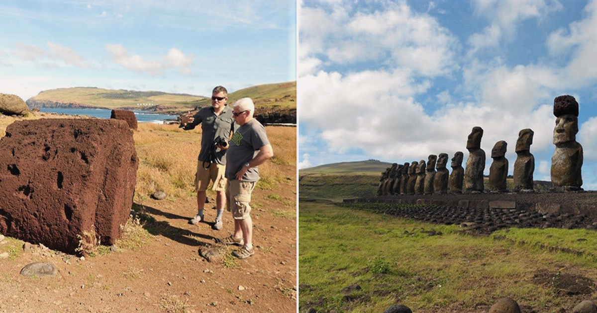 Hat trick: How the Easter Islanders capped off their huge statues