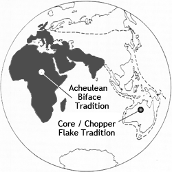Acheulean Stone Tools Map