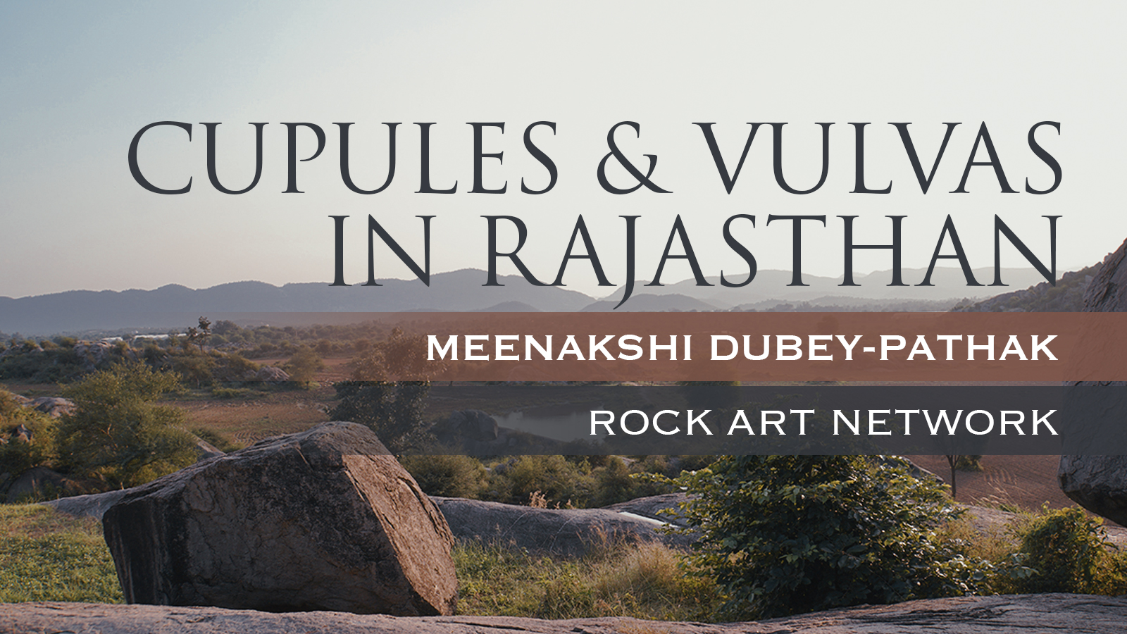 Rock Art Network Cupules and Vulvas in Rajasthan