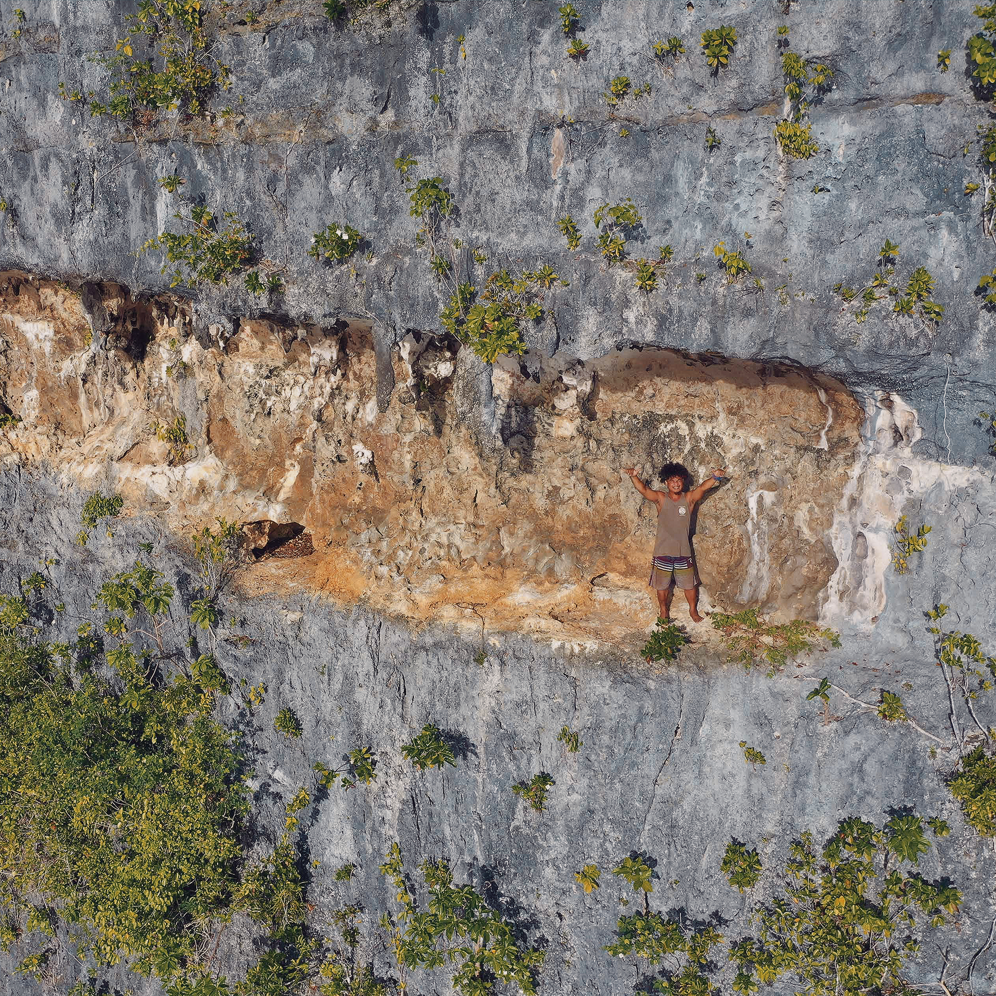 Rock Art Palau Micronesia Ngermeuangel on Ngermeuangel Island