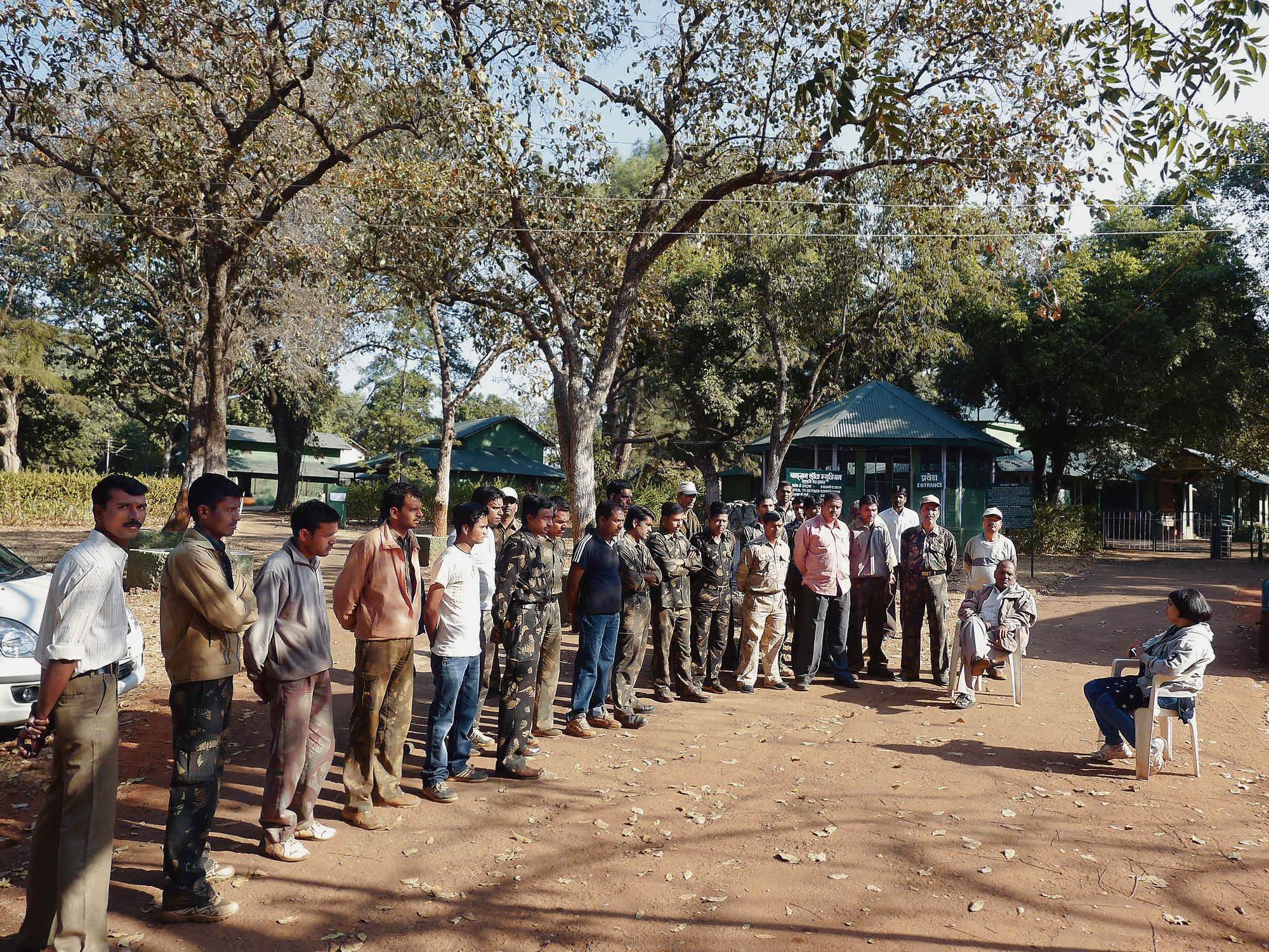 Training to forest guides Rock Art Sites Protection and Guides Training In Satpura Tiger Reserve