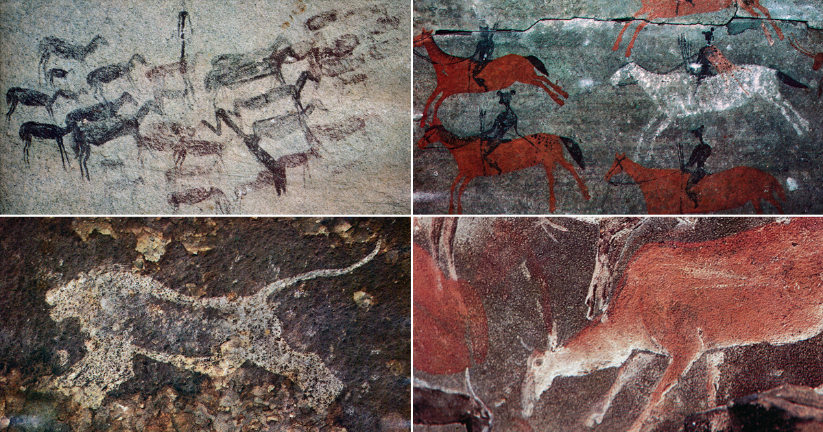 Animal Petroglyphs Native Petroglyphs Of Animals, British Columbia,