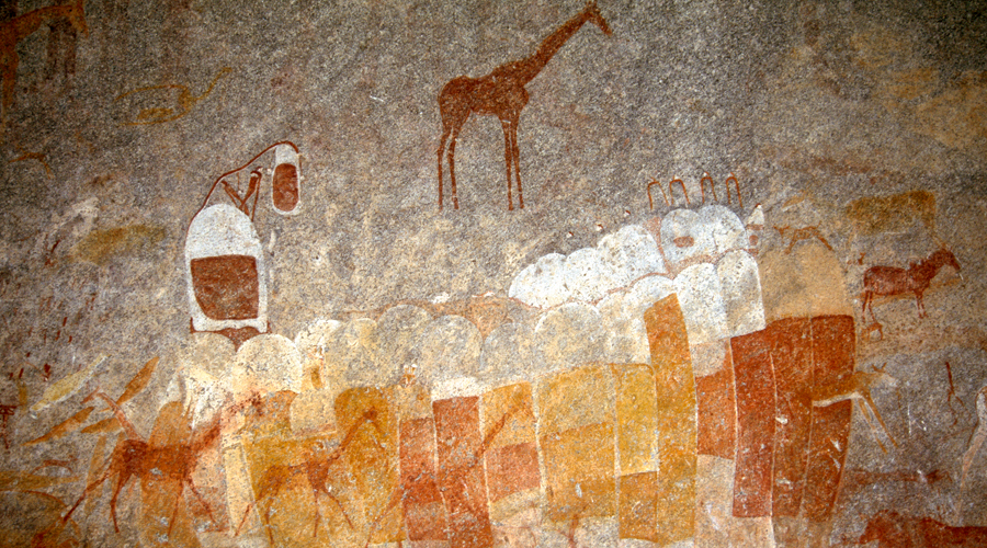 Matobo Hills Zimbabwe Africa  Rock Art Network Cave Paintings UNESCO World Heritage List Bradshaw Foundation Getty Conservation Institute