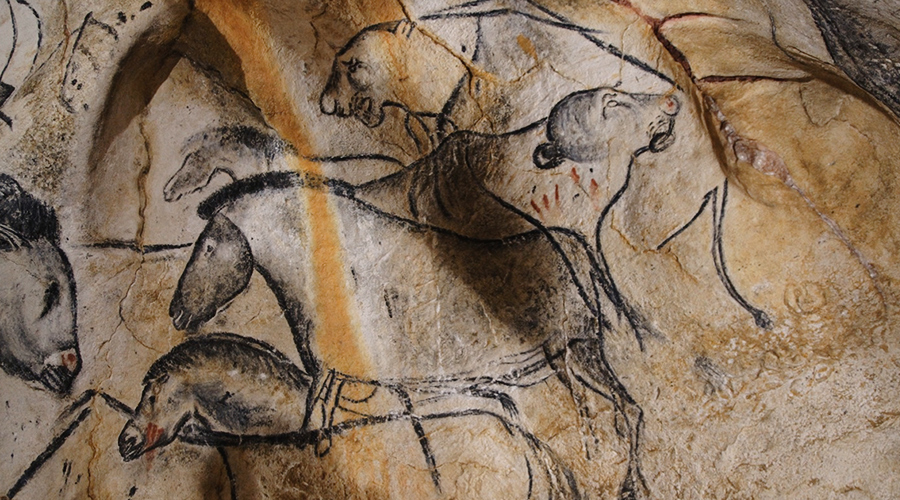 Chauvet Cave France Ardèche Aurignacian Rock Art Network Cave Paintings UNESCO World Heritage List Bradshaw Foundation Getty Conservation Institute