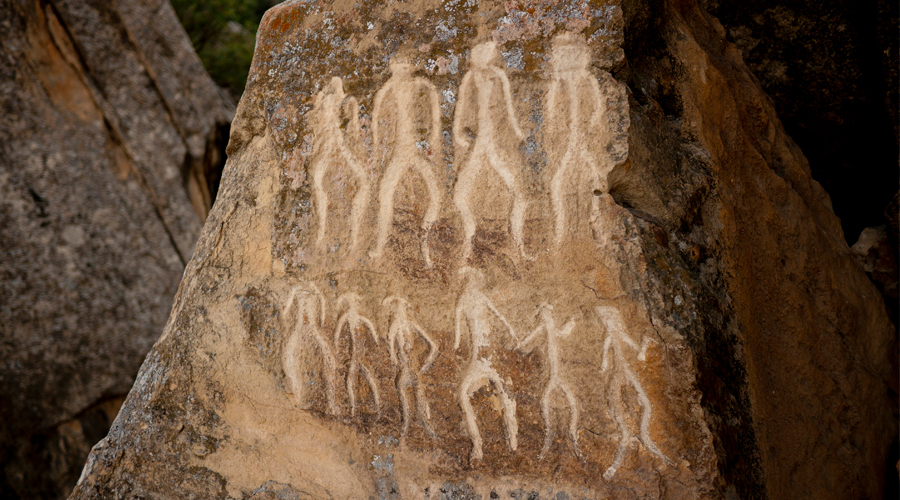 Gobustan Rock Art Cultural Landscape Azerbaijan Rock Art Network Cave Paintings UNESCO World Heritage List Bradshaw Foundation Getty Conservation Institute