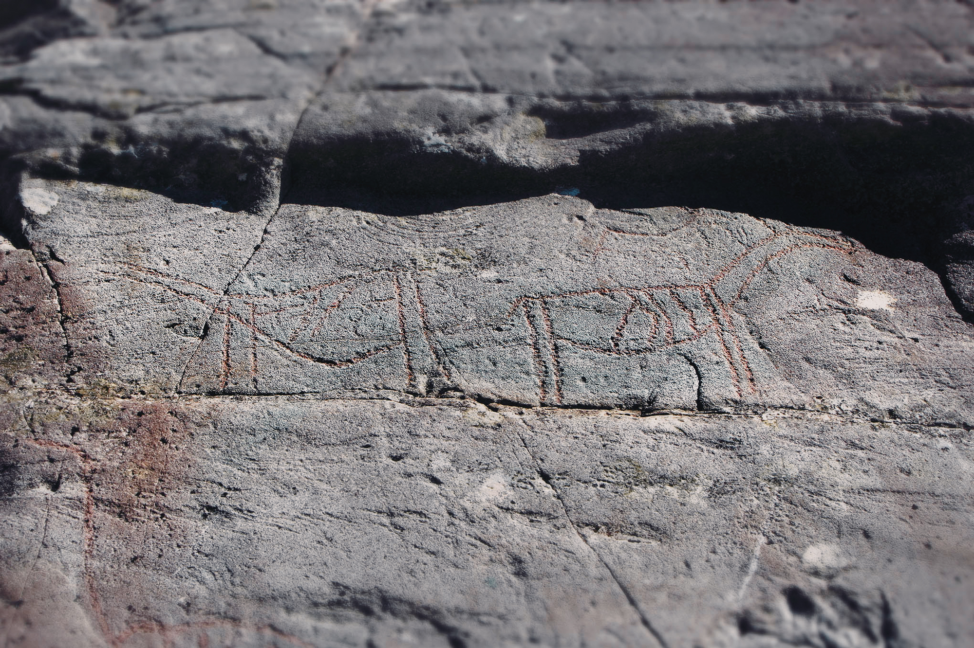 Vingen Rock Art Petroglyphs Norway