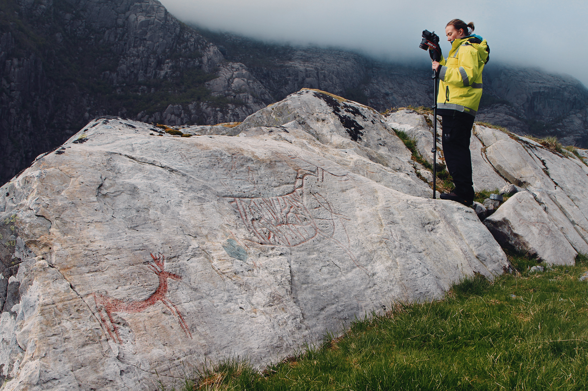 Vingen Rock Art Petroglyphs Norway