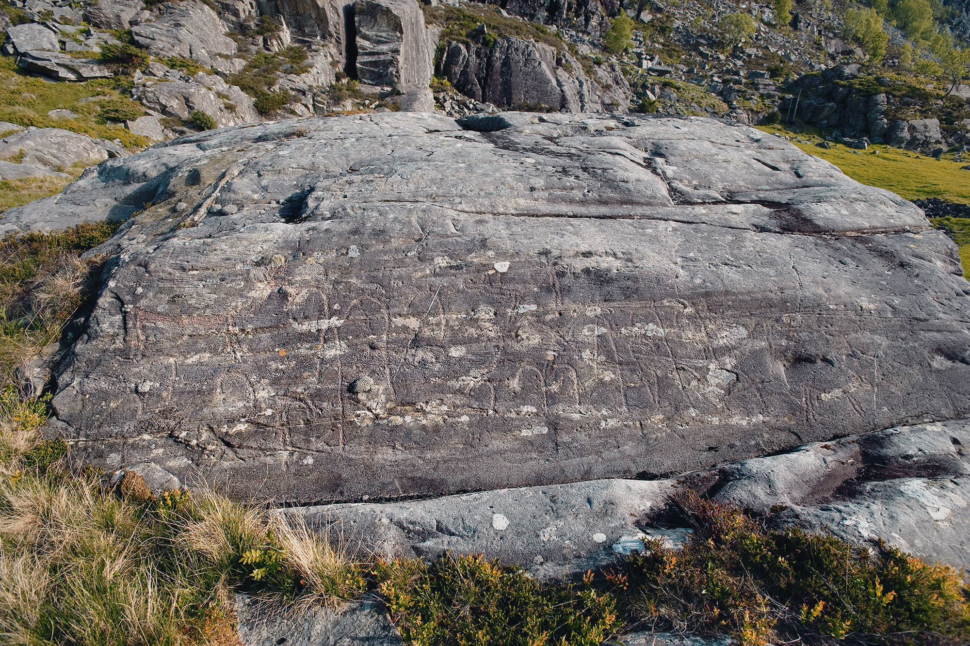 Vingen Rock Art Petroglyphs Norway