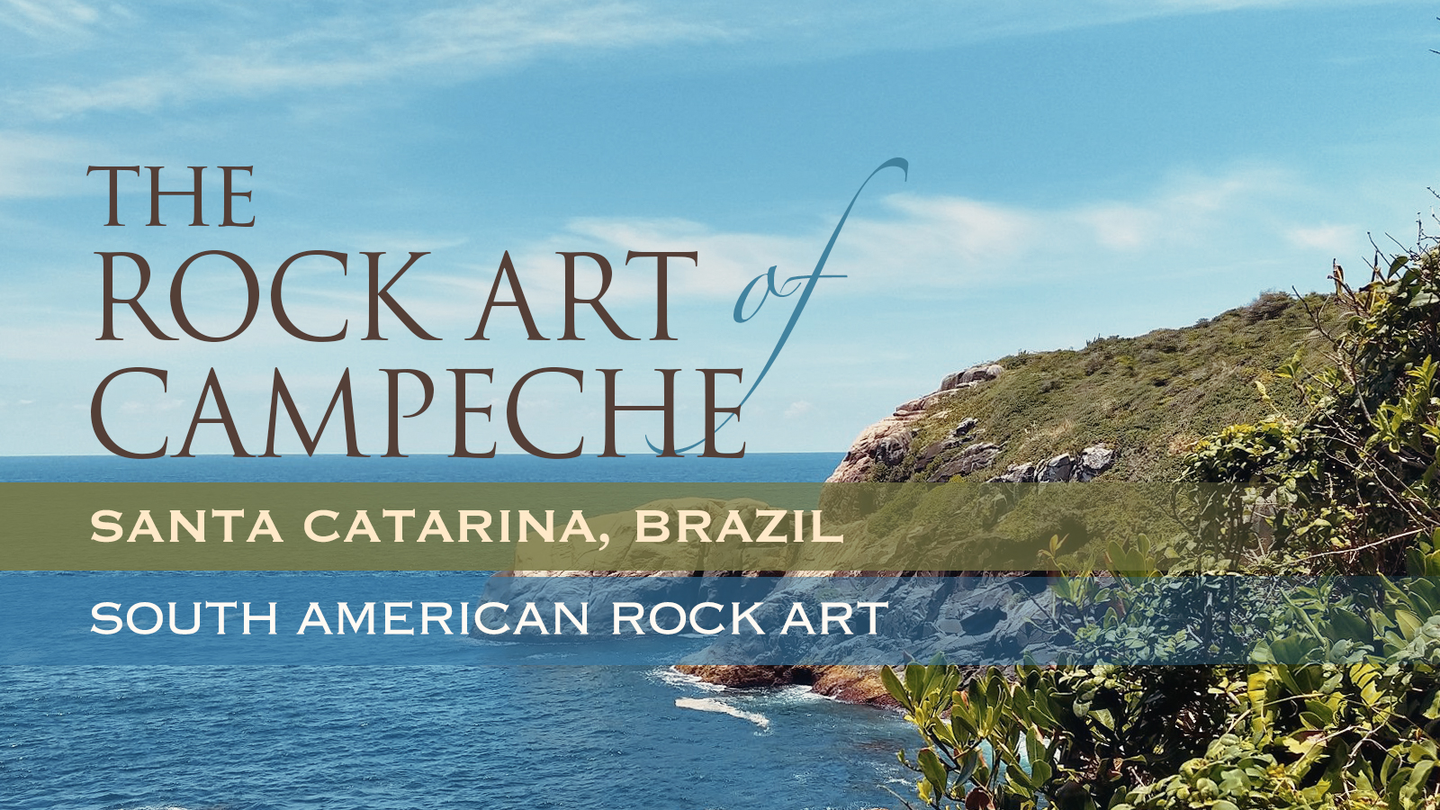 Rock Art Petroglyphs Campeche Island Santa Catarina Brazil Archaeology