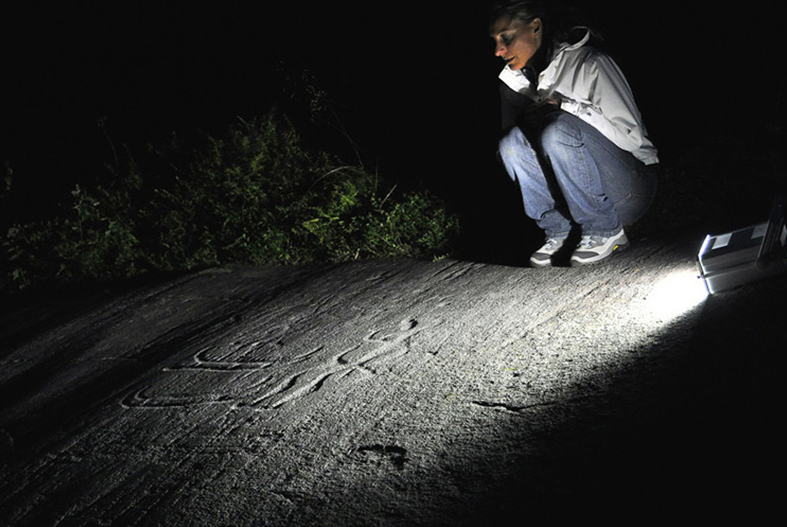 Artificial Light Documentation Rock Art Petroglyphs Pictographs Scandinavia