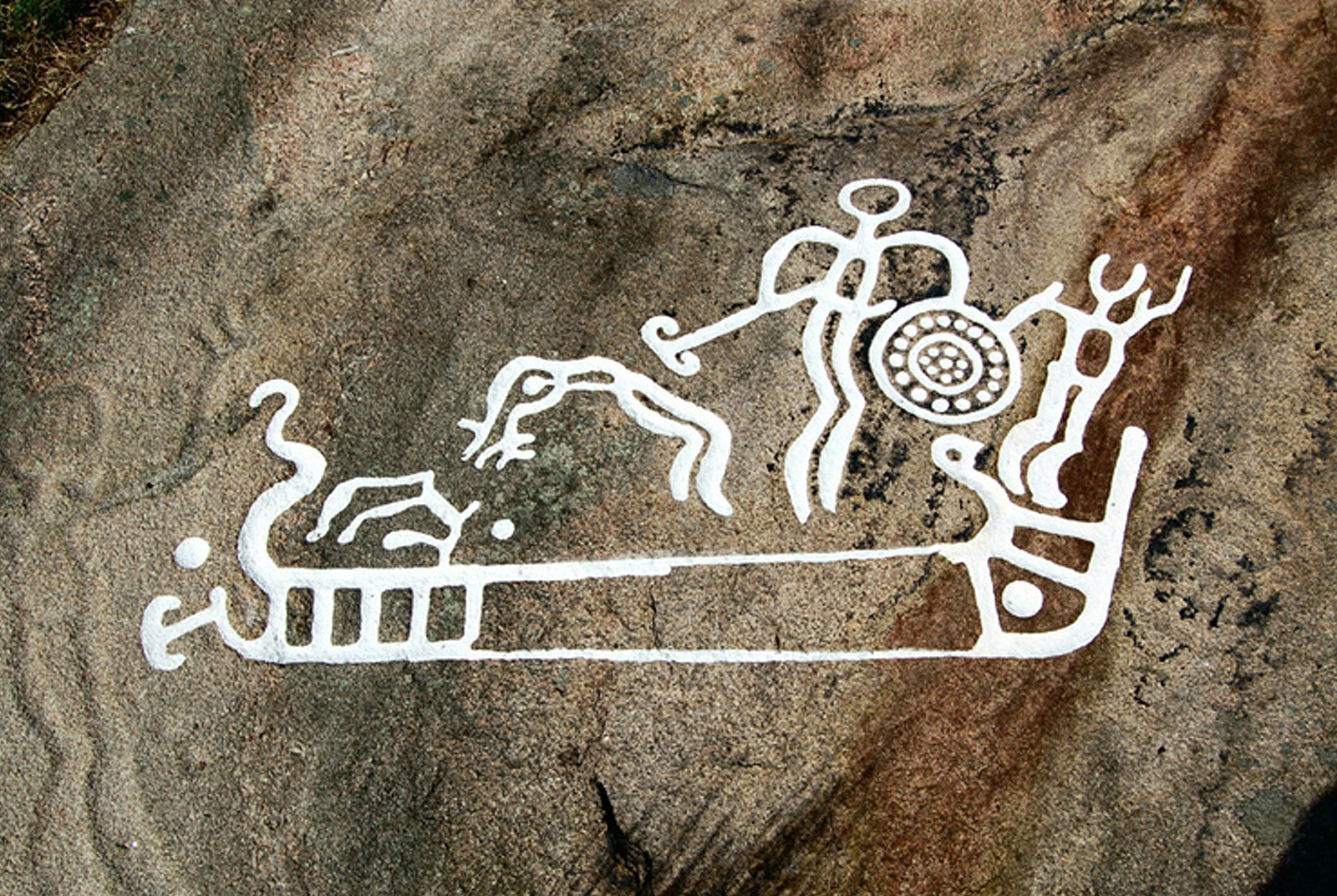 Hede Sweden Rock Art Petroglyphs Pictographs Scandinavia