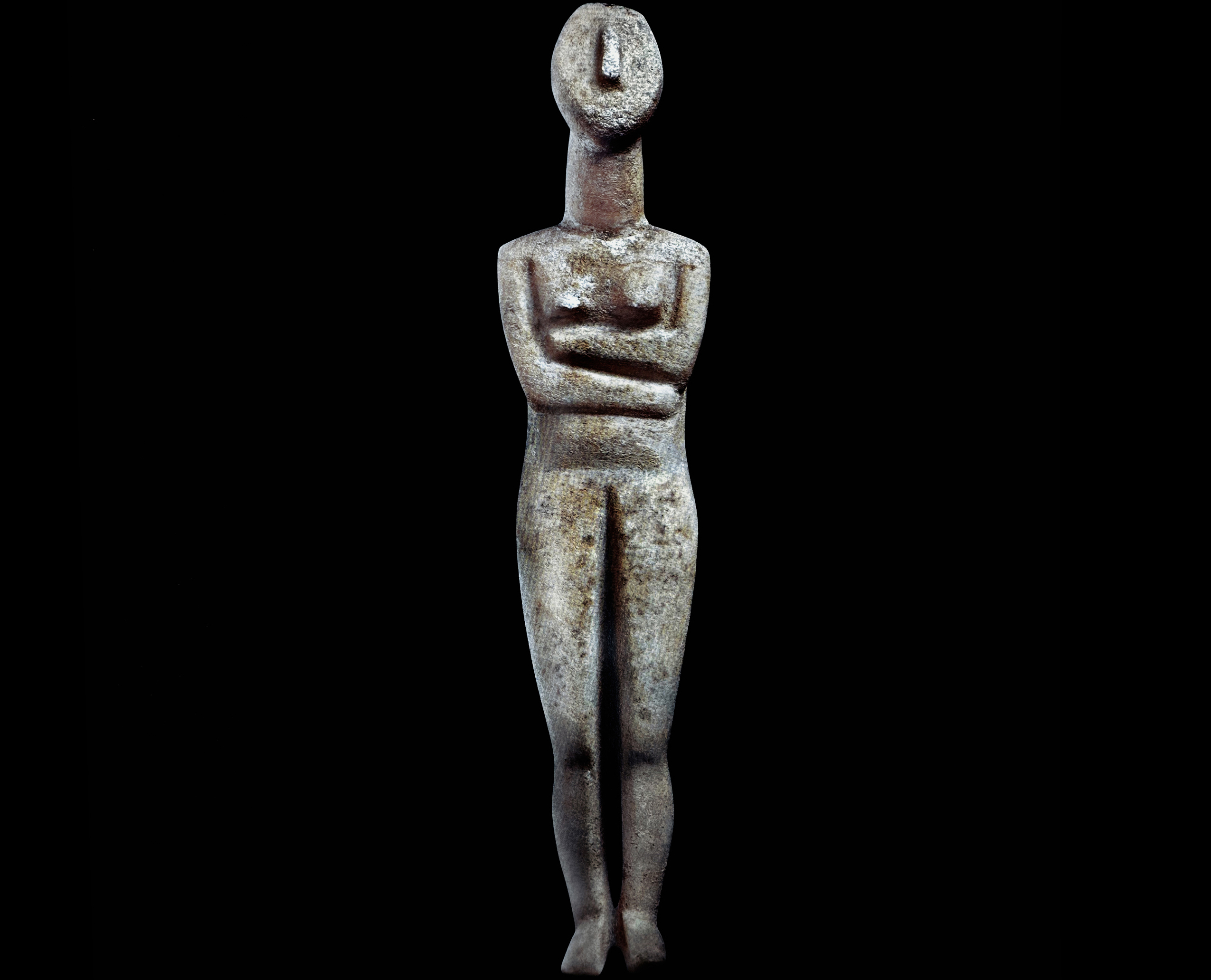 The Cycladic Sculptures - The Fat Lady of Saliagos