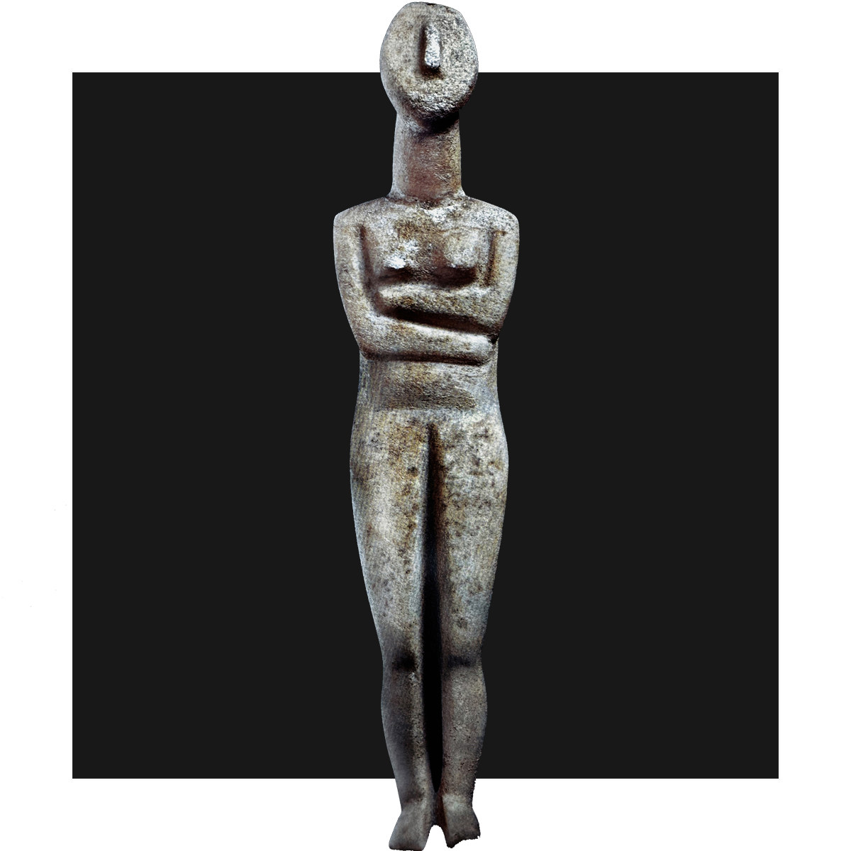 Kapsala Figure Cycladic Sculptures