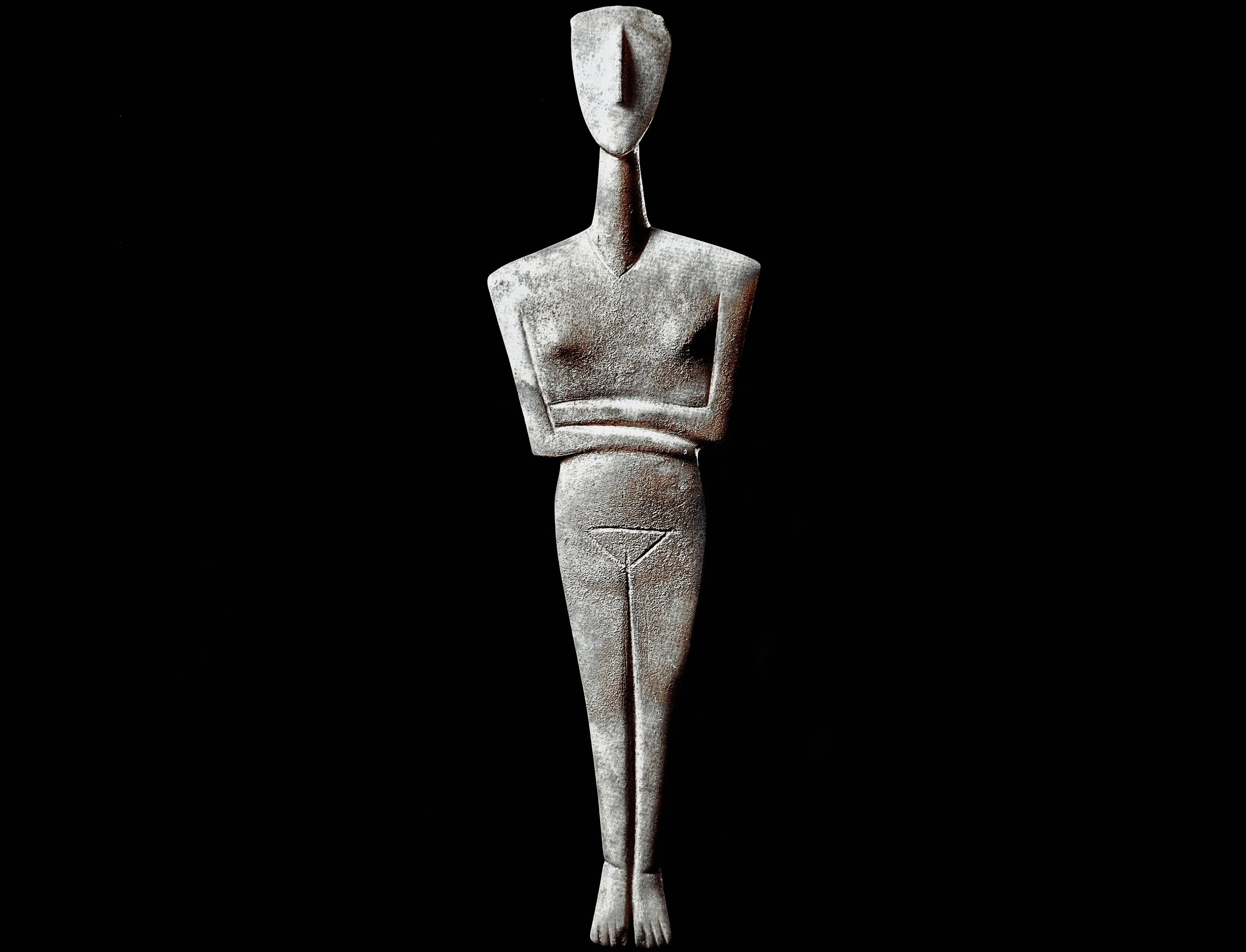 The Cycladic Sculptures - The Fat Lady of Saliagos