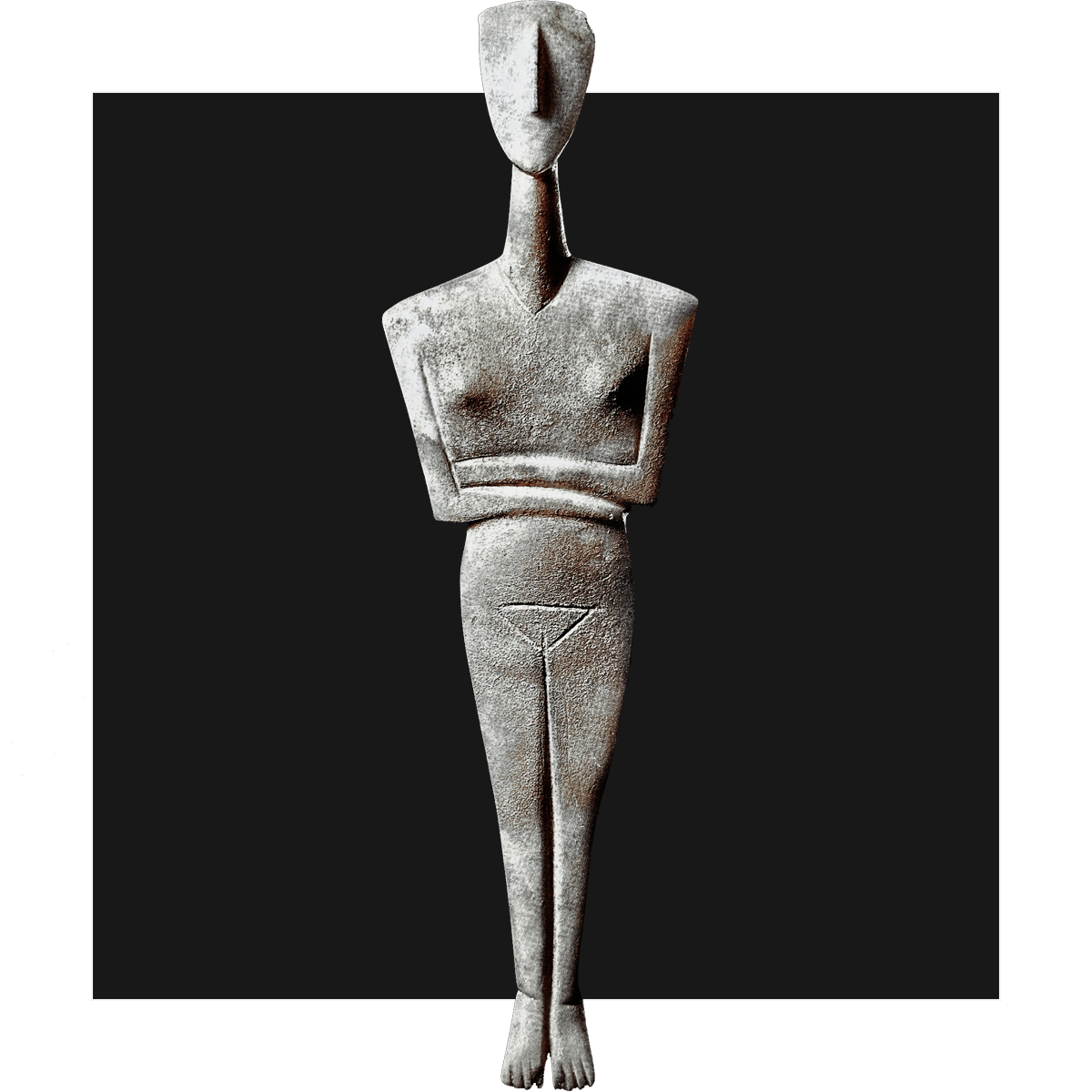 Dokathismata Figure Cycladic Sculptures