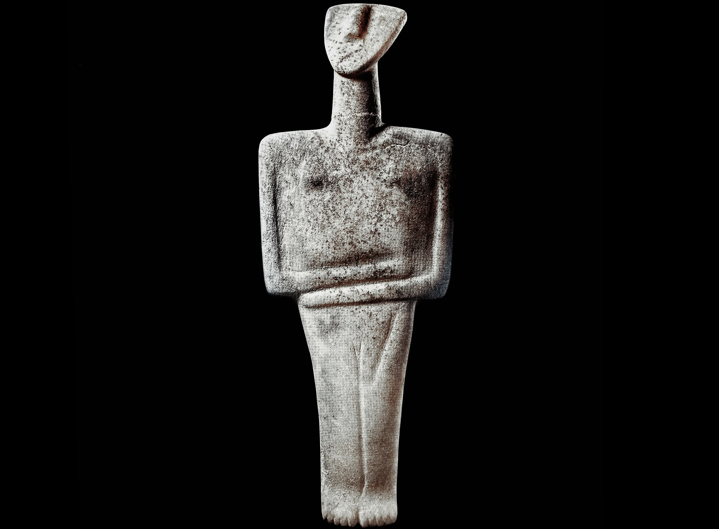 The Cycladic Sculptures - The Fat Lady of Saliagos