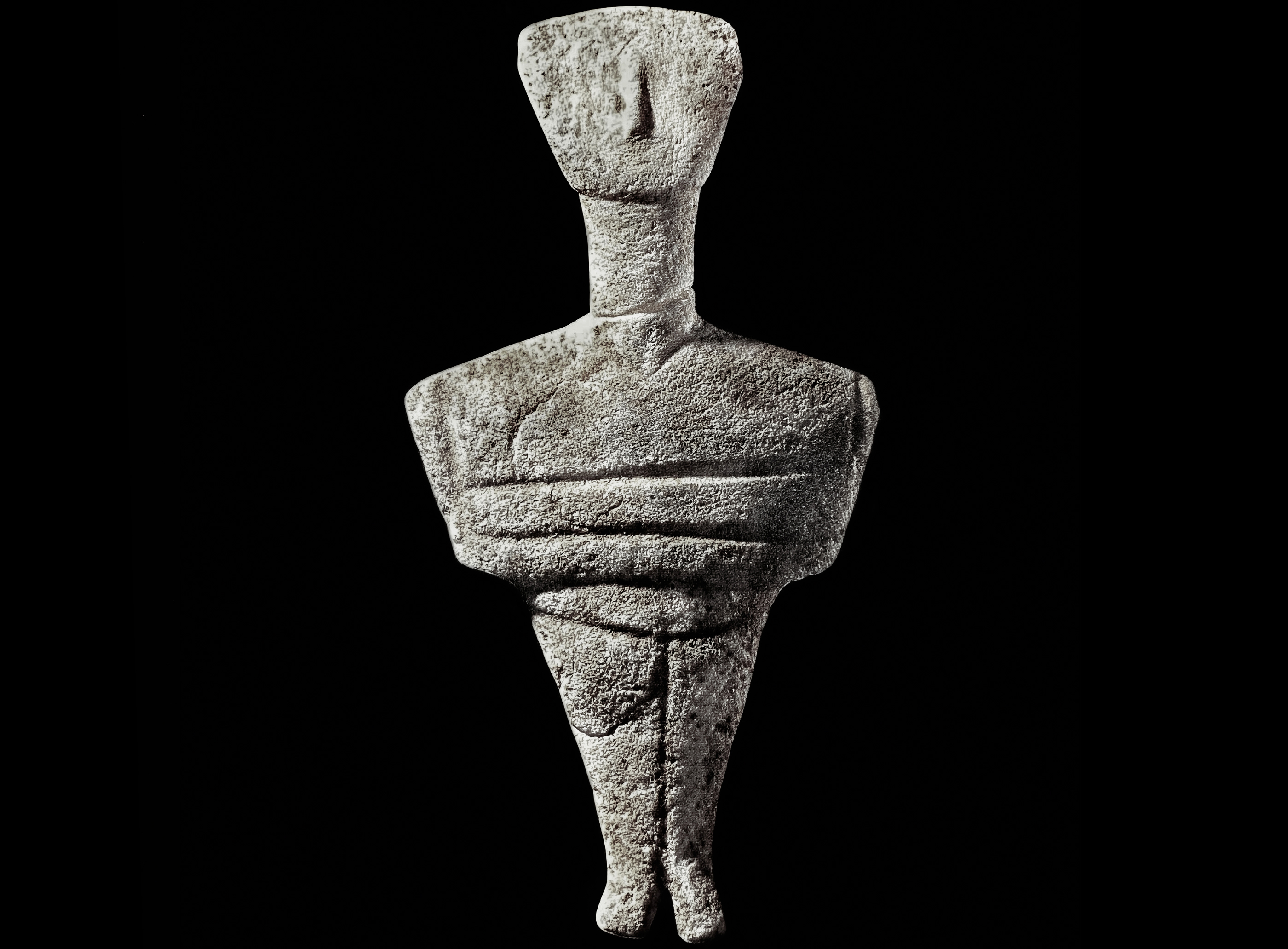 The Cycladic Sculptures - The Fat Lady of Saliagos