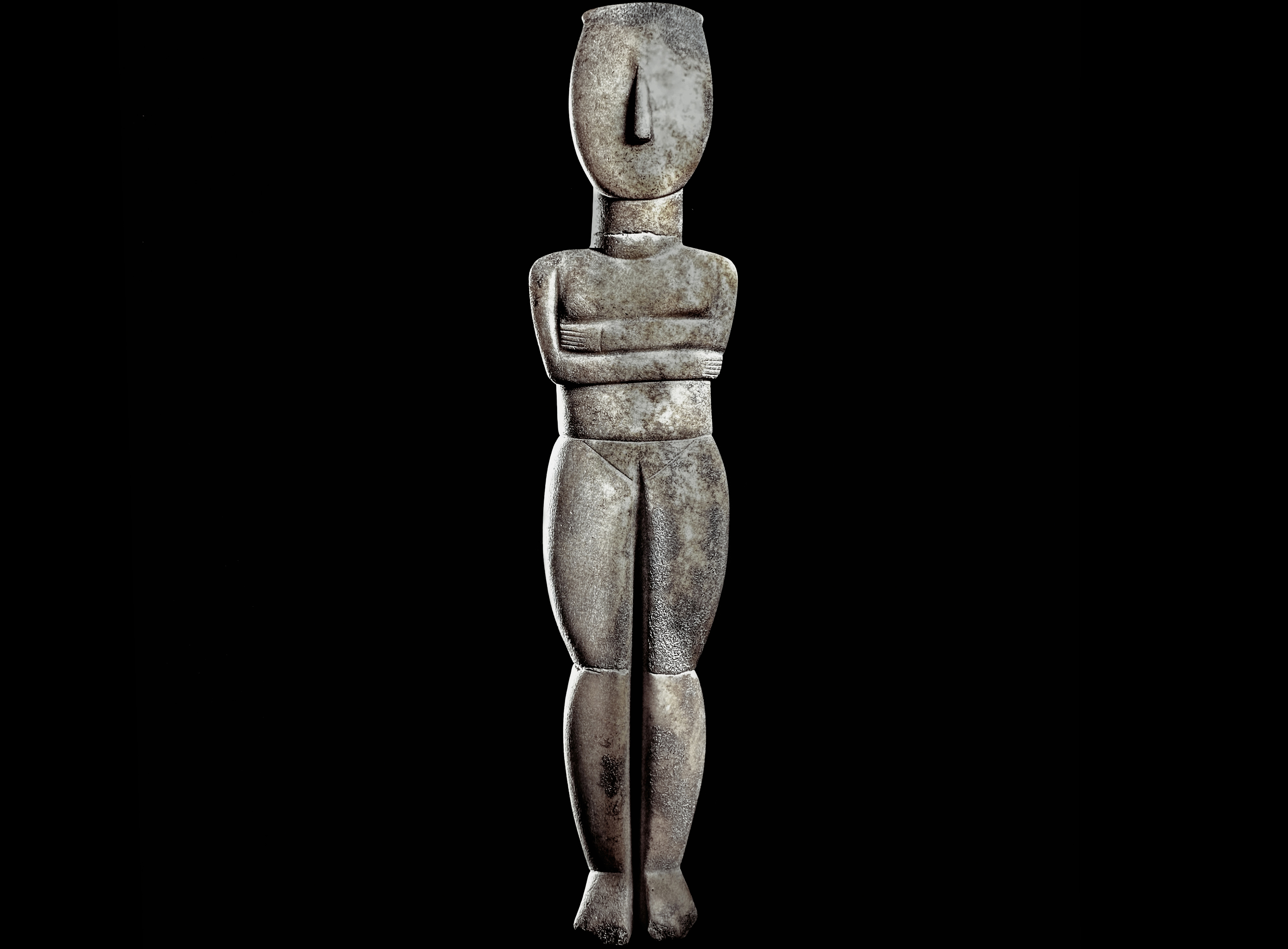 The Cycladic Sculptures - The Fat Lady of Saliagos