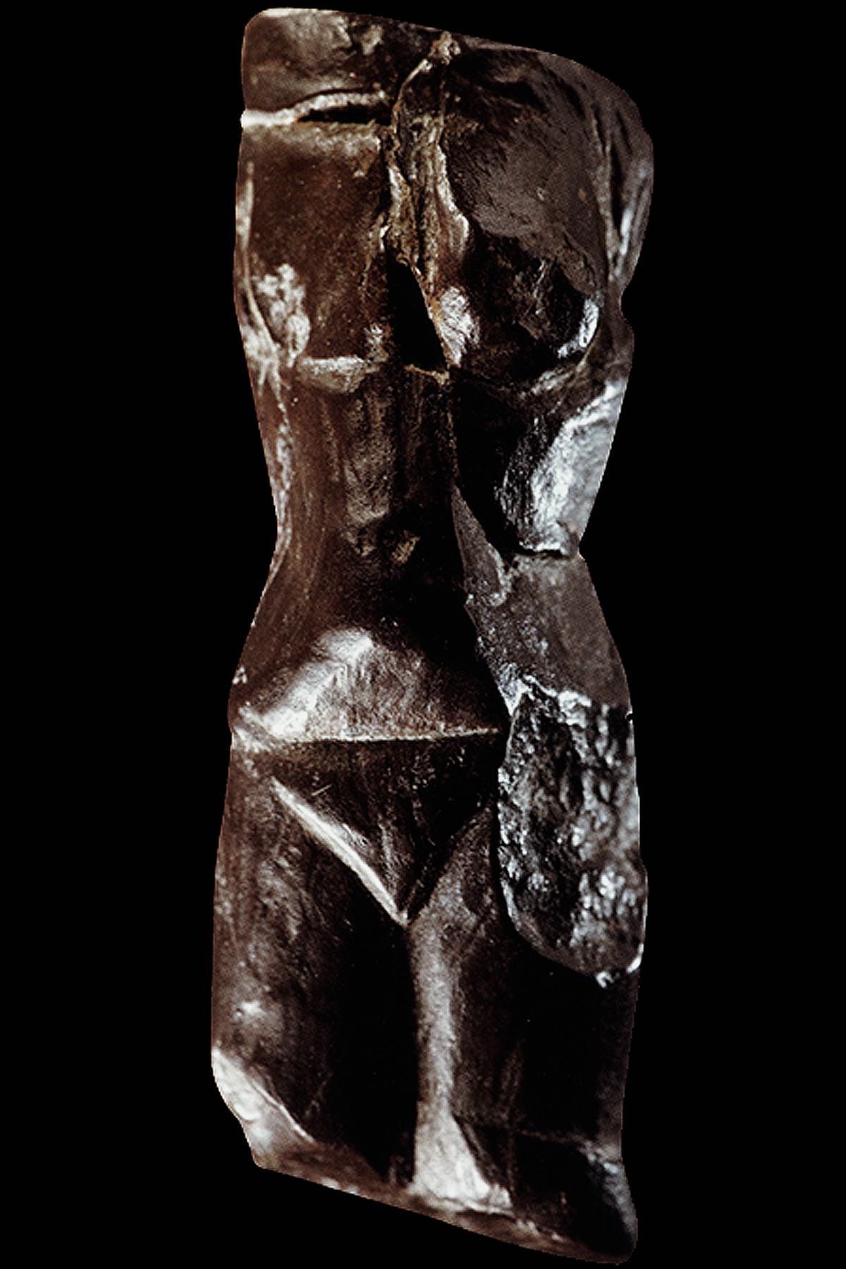 Petrkovice Haematite Torso Sculptures of the Ice Age