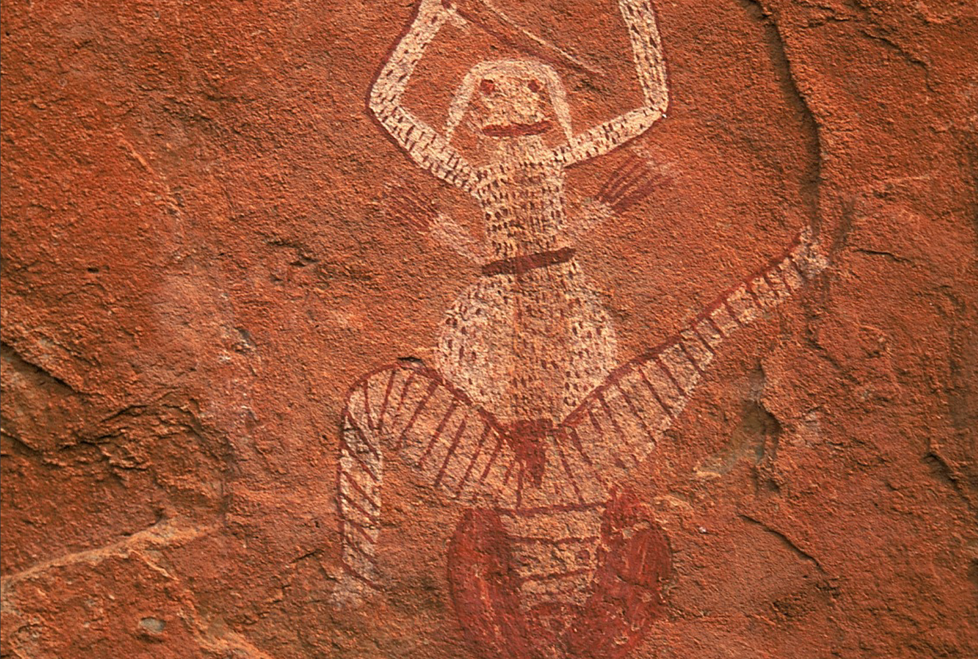 San Painting, KwaZulu-Natal South Africa Rock Art Research Institute RARI