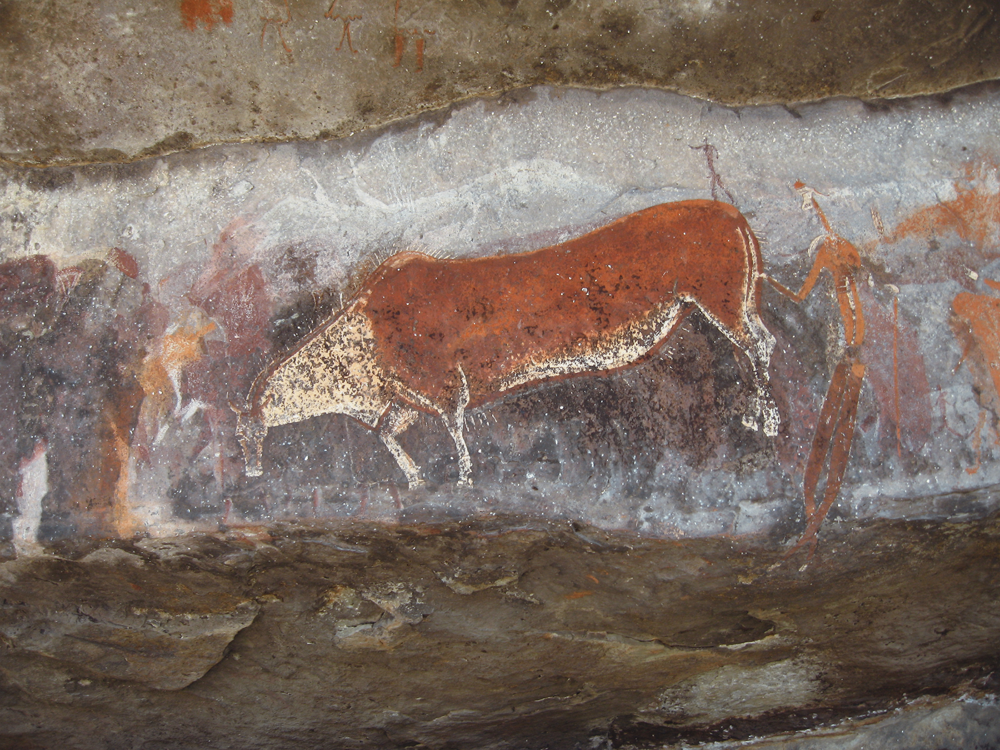 Dying Eland Game Pass Shelter Rock Art of the Drakensberg South Africa