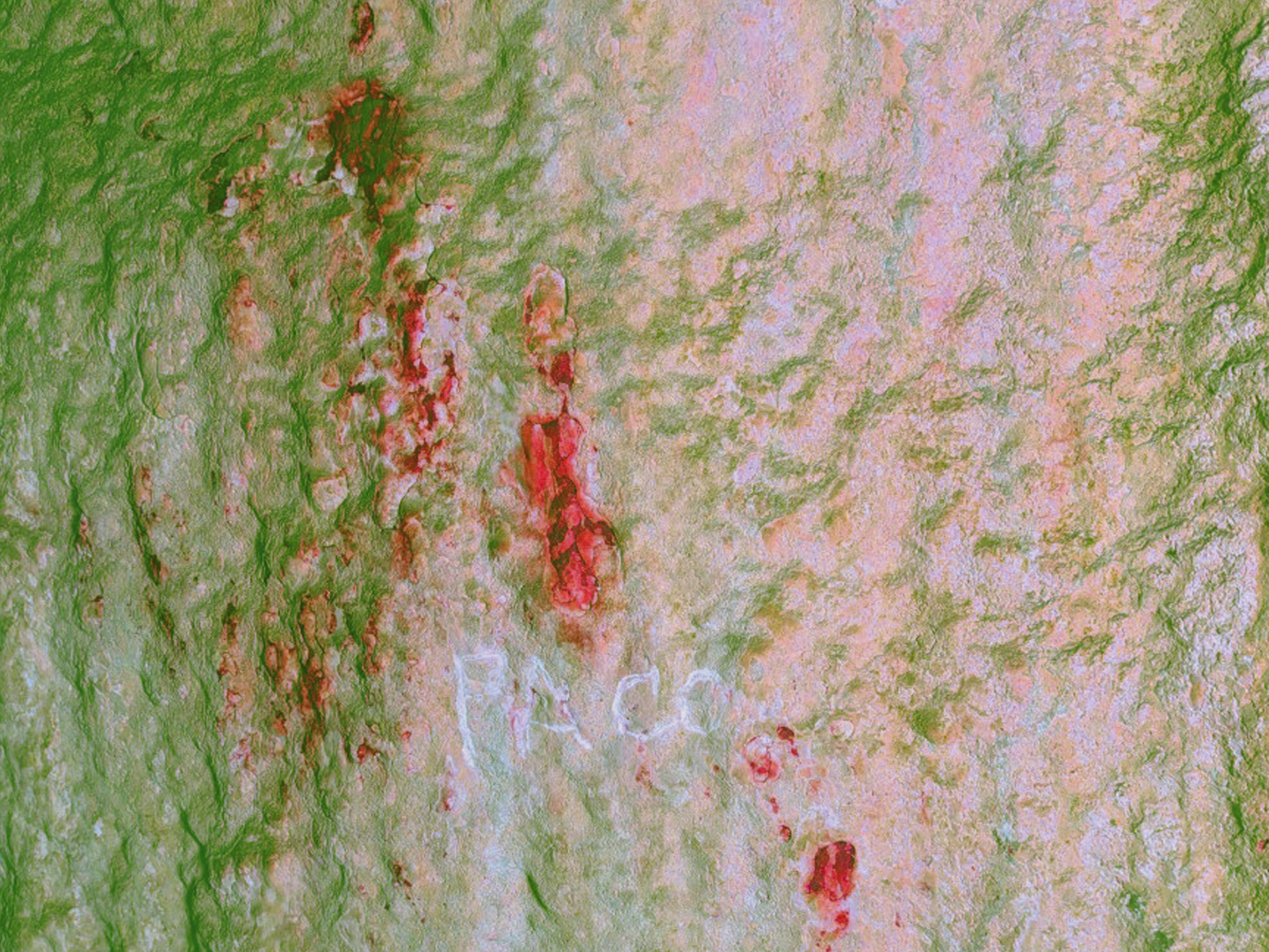 Ancient Rock Art Exploring Andalucia Painted Caves Spain Various forms of artistic endeavour (with their D-Stretch counterparts), present on speleothems and rock surfaces throughout the periphery walling of the cavern