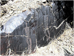 Uzbekistan Rock Art Petroglyphs